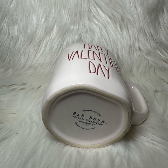 Rae Dunn Happy Valentine's Day Mug - Pink and White - Picture 3 of 3